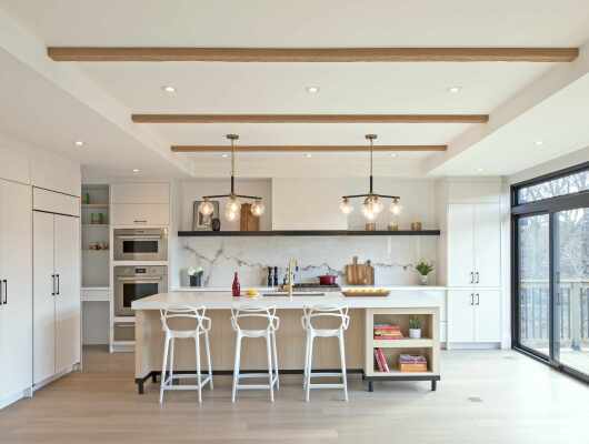 Aya Cabinetry Contemporary Two-toned Kitchen